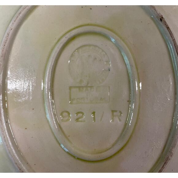 1930s Bordallo Pinheiro Cauliflower Cabbage Tureen Lidded Dish Underplate - Picture 12 of 12